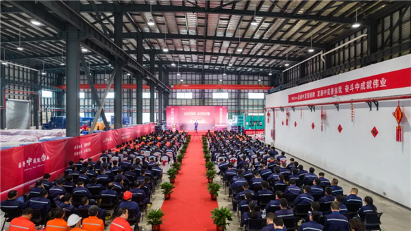 开年献礼！Z6尊龙时凯股份三大产业基地进行2021年度先进赞美大会