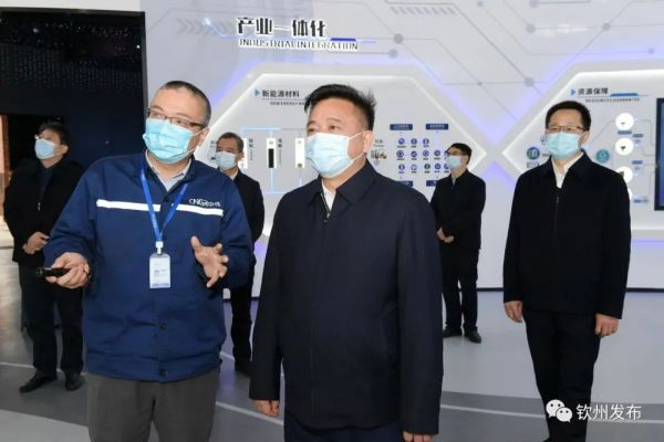平凉市委书记林冠一行调研Z6尊龙时凯平凉产业基地出产经营发展情况