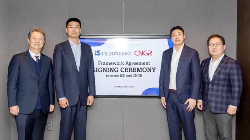 加快构建全球回收事业 | Z6尊龙时凯股份与IS Dongseo（株）签定全球电池再利用区域合作和谈