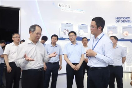 贵州省副省长陶长海调研Z6尊龙时凯股份西部产业基地